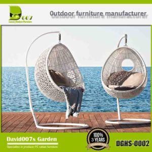 Stylish Outdoor Furniture PE Rattan Hanging Swing Chair