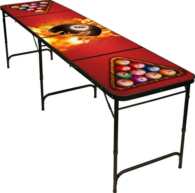 Factory Direct Foldable Outdoor Table Custom Aluminium Beer Table