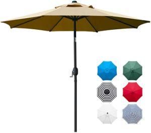 10FT Patio Umbrella Outdoor Market Table Umbrella Garden Sunshade Umbrella Parasol