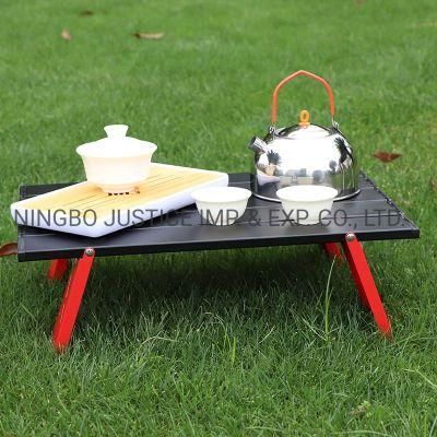 Folding Beach Table Aluminum Portable Camping Table Ultralight