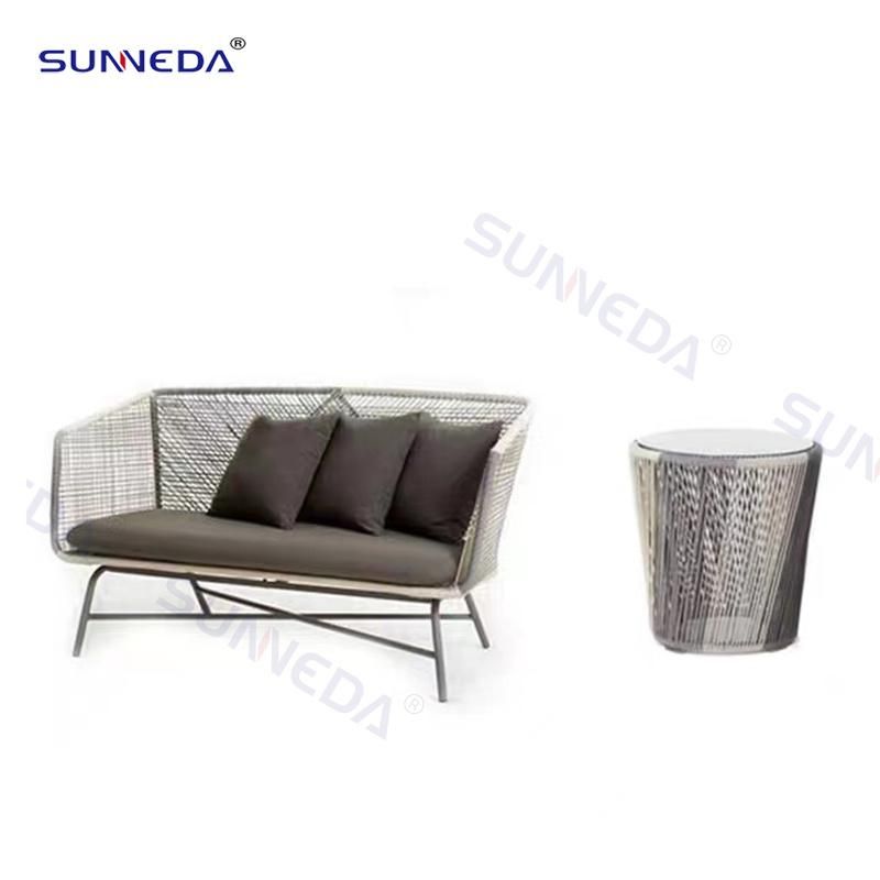 Durable Glass Coffee Table with Suction Cup to Prevent Falling
