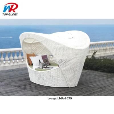 High Quality Garden Lounger Swimming Pool Sun Bed Rope Woven Outdoor Sun Lounge