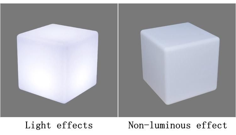 PE Plastic LED Bar Furniture LED Table LED Chairs