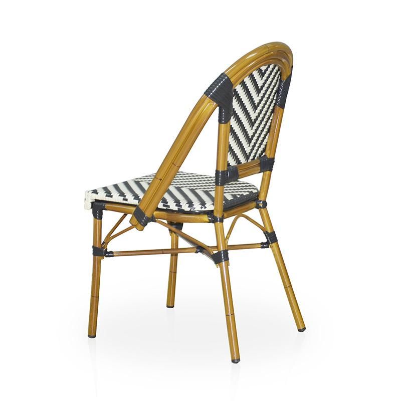 (SP-OC359) Paris Chair Outdoor Furniture Bamboo Look Rattan Chair Restaurant Furniture
