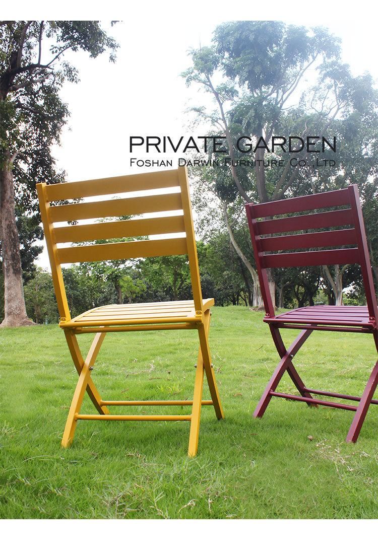 Hot Sale Simple OEM Carton Outdoor Patio Furniture Foshan Supplier Aluminum Chair