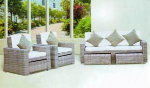 Rattan Outdoor Sofa (922) , Rattan Wicker Sofa, Plastic Garden Sofa