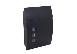 Hpb931n Black Color Galvanized Steel Metal Mailbox
