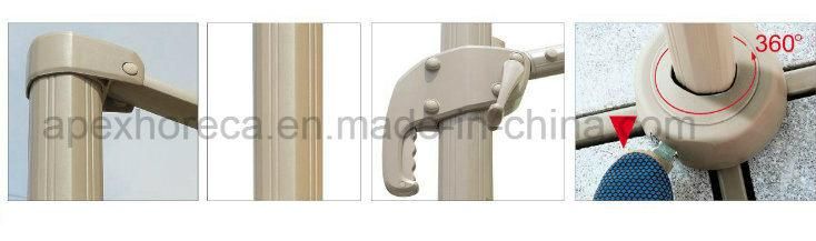 Roma Umbrella Roman Alum Parasol Rotating Umbrella Outdoor Sunshade