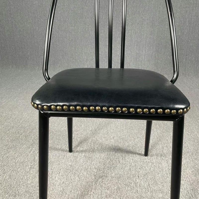 Antique Restaurant Dining Living Patio Garden Cafe Backrest Chair