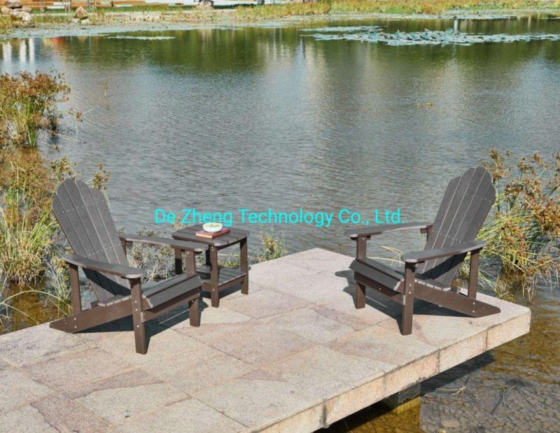 Outdoor Coffee Table Garden Patio Polywood Top Coffee Side Table