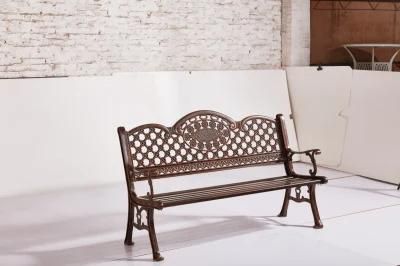 Cast Aluminum Garden Twin Bench-Type Seat
