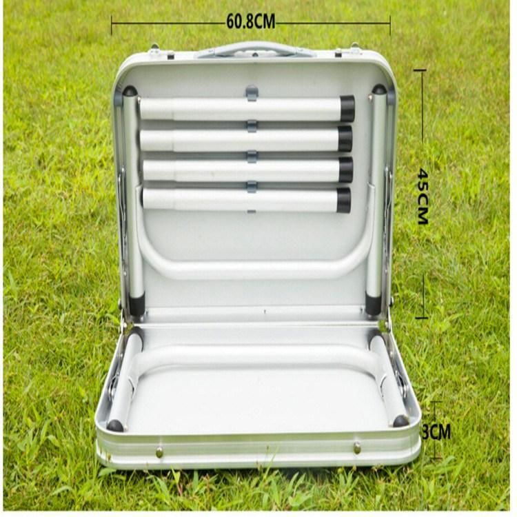 Ultra Light Car Folding Table, Picnic Barbecue Folding Table, Camping Outdoor Portable Aluminum Alloy Folding Table
