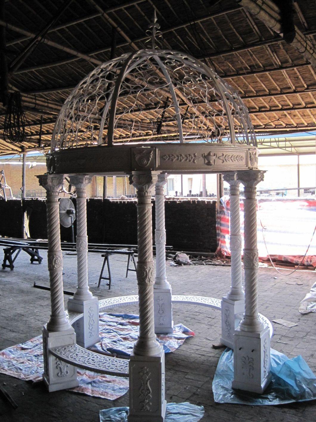Iron Garden Decoration Cast Gazebo