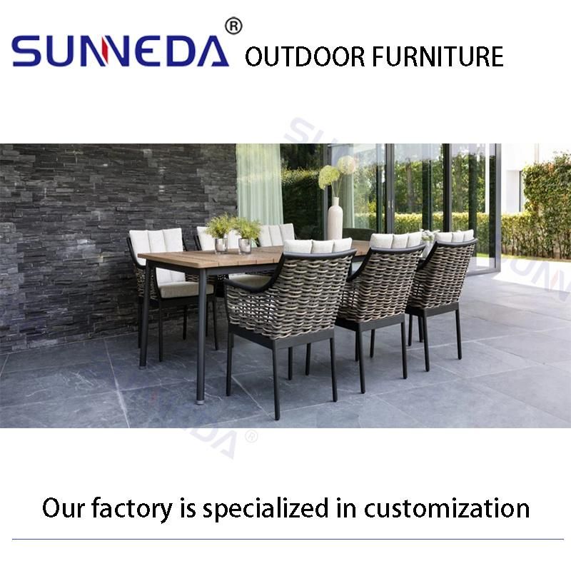 All Weather Best Selling Cheap Armchair Fashion Modern Outdoor Furniture Set
