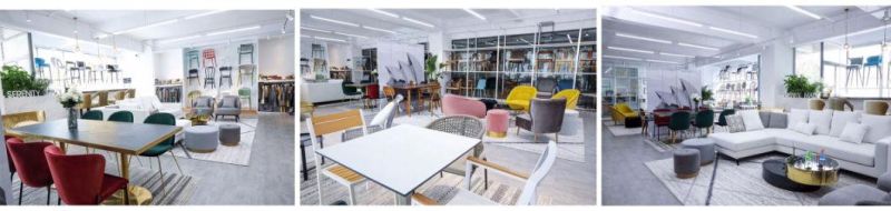 Outdoor Furniture Powder-Coated Aluminum Stacking Cafe Dining Chairs