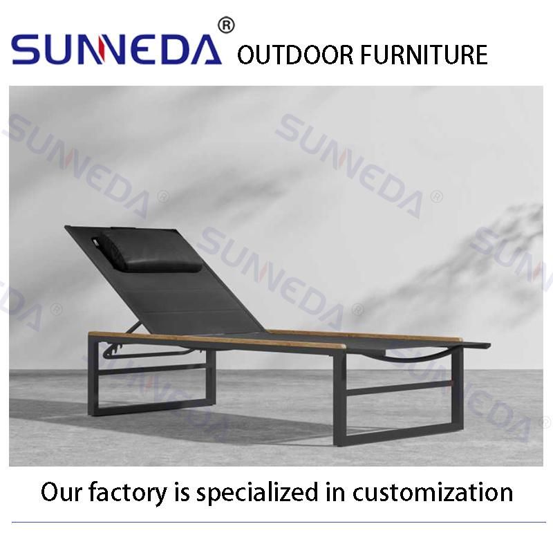 Modern Outdoor Leisure Chair Designed Luxury Sun Lounger