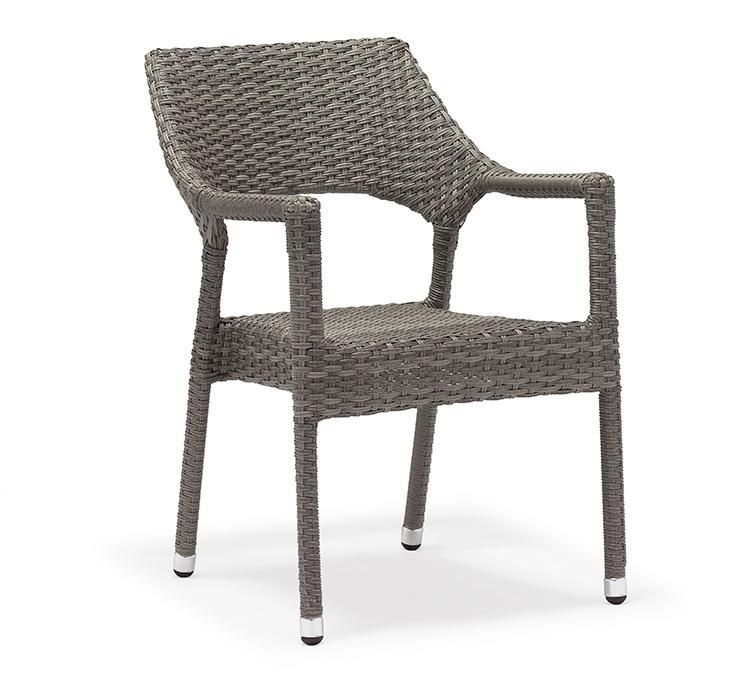Plastic Rattan Chair Outdoor Wicker Furniture Garden Dining