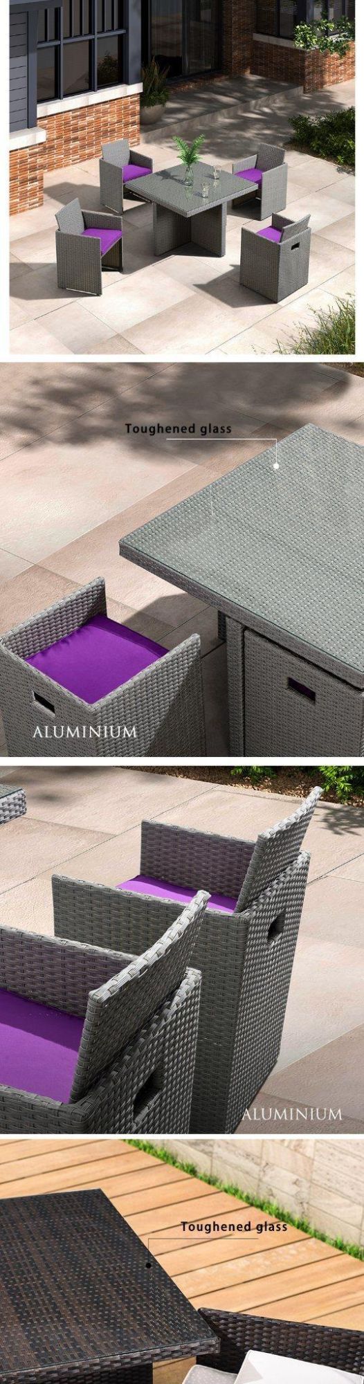Outdoor Table Combination Leisure Rattan Chair Furniture