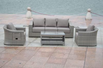 New PE Darwin Modular China Rattan Corner Wicker Furniture Set
