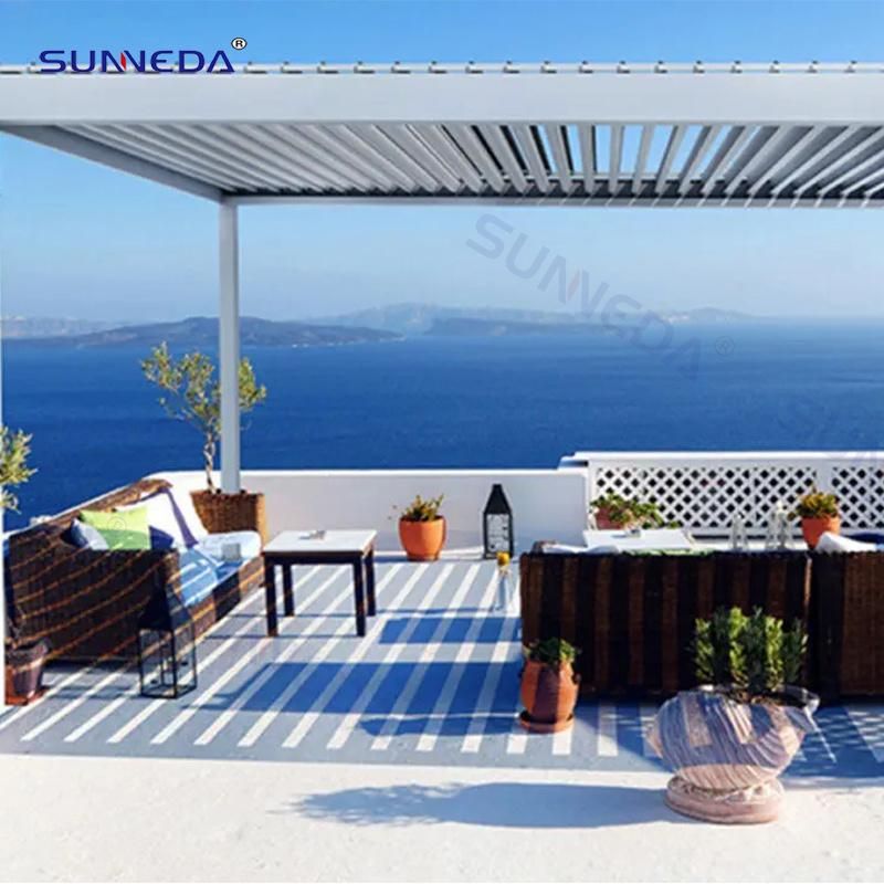 High Quality Aluminum Frame Gazebo Tarpaulin Cushion and Back Cushion Use Indoor Hotel Villa