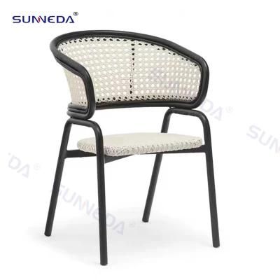 Backs Use Dual Aluminum Reinforcement Design Outdoor Leisure Garden Chair