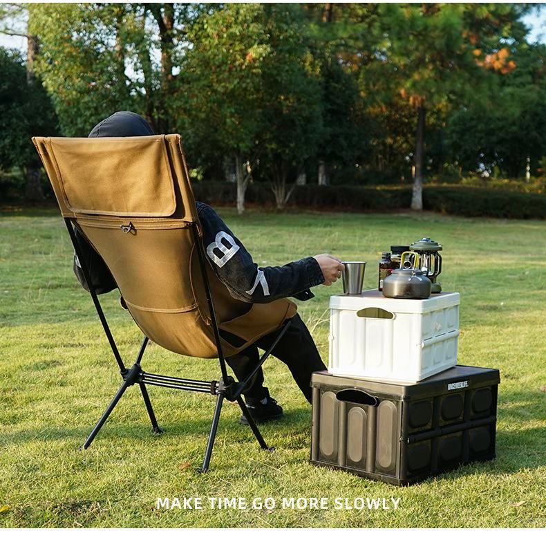 Jetshark Outdoor Hot Selling Telescopic Portable Durable Camping Ultra Light Fishing Combination Folding Chair