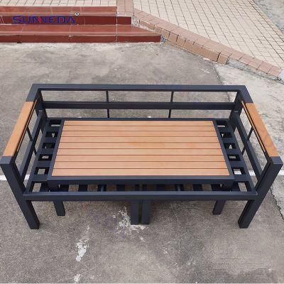 Competitive Price Outdoor Fabric Sofa Set Leisure Garden Sofa Chair Series Customized Logo