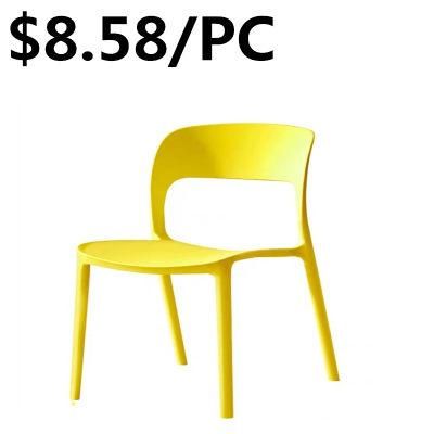 Plastic Colorful Chair Cheap Price Chair for Home Furniture Chair