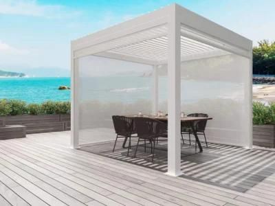 Aluminum Bioclimatic Pergola with Zipscreen System