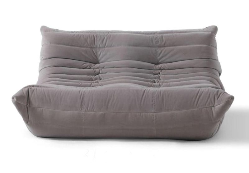 Togo 1 Seater Chaise Lounge Chair with Ottoman