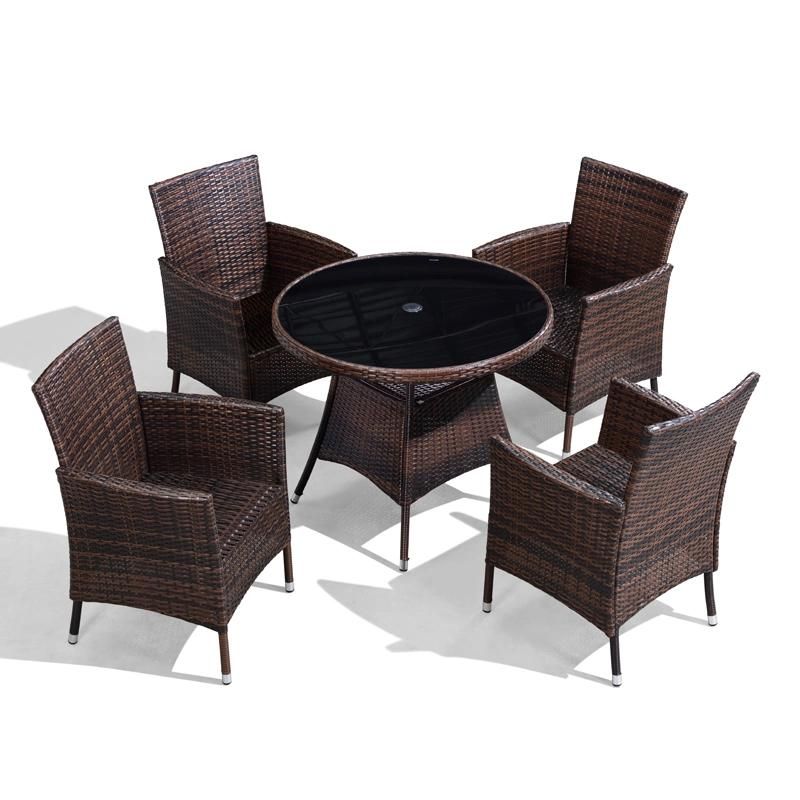 Outdoor Dining Rattan Patio Garden Outside Furniture