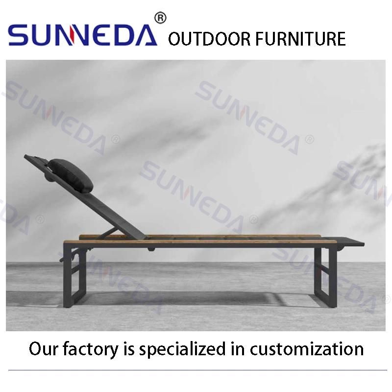 Home Garden Modern Outdoor Leisure Backyard Villa Patio Luxury Sun Lounger