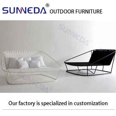Lavish Outdoor Patio Leisure Comfortable Aluminum Frame Chaise Lounge