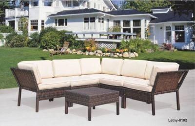 Outdoor Furniture for Garden Comfortable Use Rattan Sofa Set