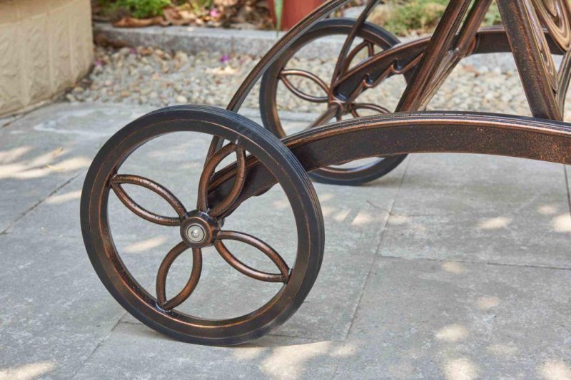 Good Quality Cast Aluminum Chaise