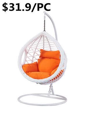Cheap Wicker Rattan Garden Patio Hanging Balcony Comfortable Swing Chair