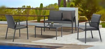 Outdoor Furniture Home Living Room Leisure Fabric Sofa Set Outdoor Aluminium Furniture Sofa Seat