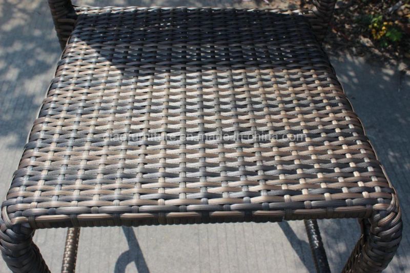 Stackable Bistro Garden Patio PE Rattan Bar Chair Outdoor Furniture