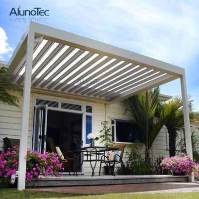 Motorized Pergola Roof System Sun Rain Louver Roof