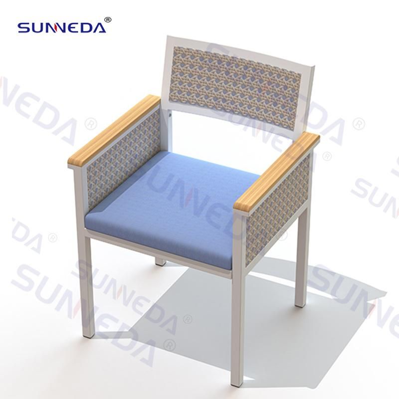 Modern Outdoor Garden Patio Hotel Sets Leisure Aluminium Chairs with Table Outdoor Furniture