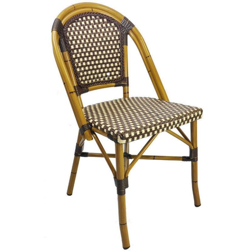 Australia Style Rattan Weave Chair Stackable Restaurant Cafe Chair