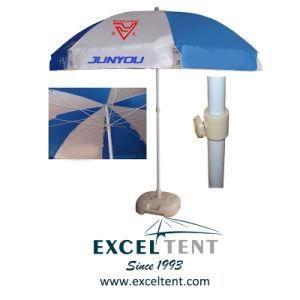 Cheap Customized Sun Beach Umbrellas with Windproof Ribs (TKET-2010)