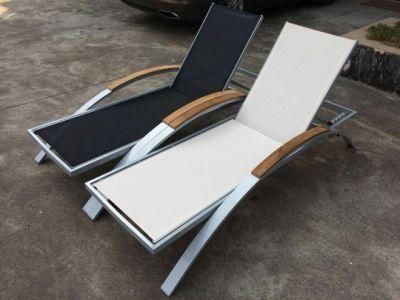 Foshan Single OEM Outdoor Sunlounger Swimming Pool Bed Patio Chairs Lounge with High Quality