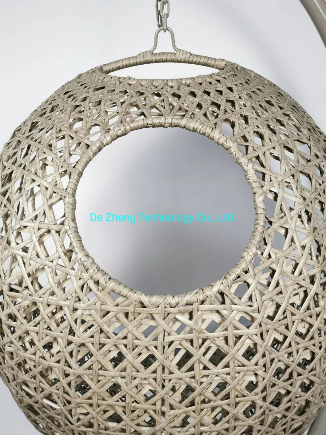 High Quality Waterproof Rattan Outdoor Patio Swing Hotel Egg Chair