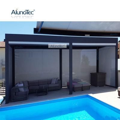 OEM Aluminum Canopy Top Operable Pergola Patio Gazebo Louver Roof For Home