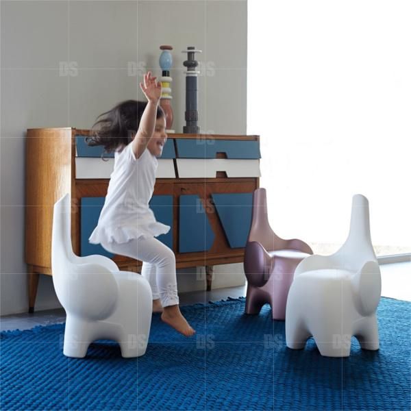 Fiberglass Playground Shopping Mall Beach Decoration Outdoor Cartoon Seat Chair
