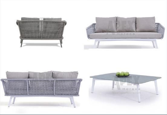 Popular Garden Patio Luxury Sofa Set Living Room Furniture