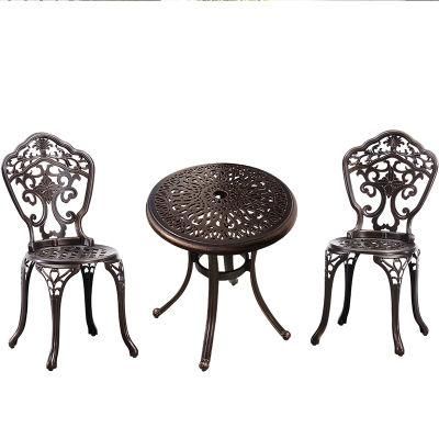 Hot Selling Cast Aluminum Frame Wicker Leisure Garden Furniture