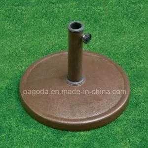 14kg Resin Plain Chocolate Parasol Base