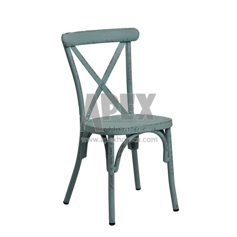 Outdoor Patio Modern Restaurant Cafe Aluminum Frame Chair